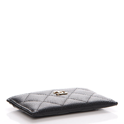 Chanel Caviar Quilted Card Holder Black 4 of 9