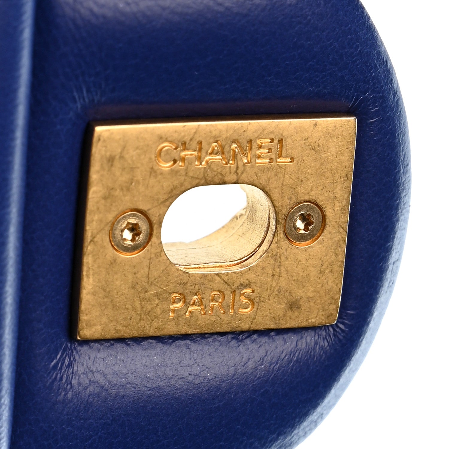 Chanel Lambskin Quilted Small Pillow Crush Flap Blue 12 of 12