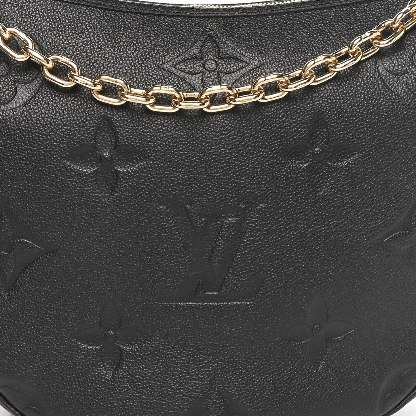 Empreinte Monogram Giant Loop Hobo Black