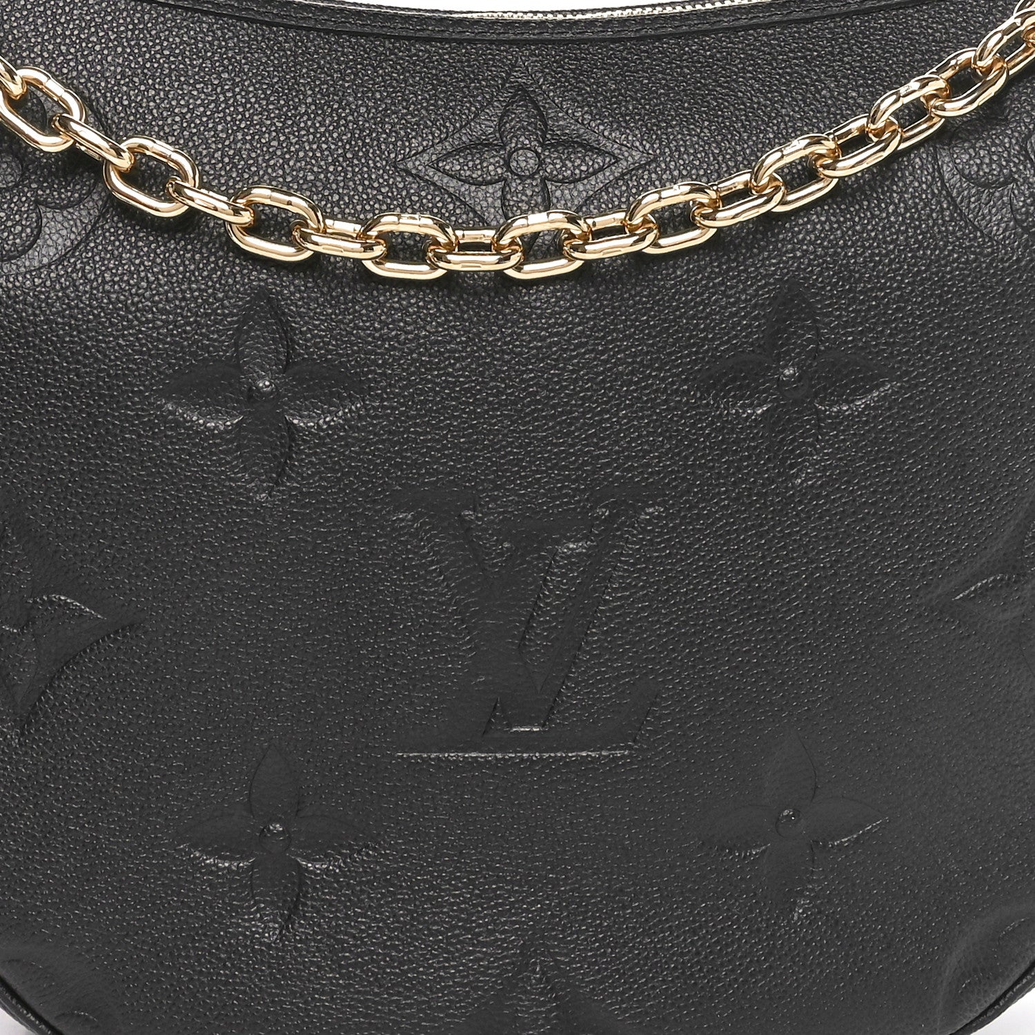 Louis Vuitton Empreinte Monogram Giant Loop Hobo Black 8 of 10