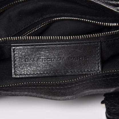 Balenciaga Agneau Giant Brogues Hardware Velo Black 7 of 22