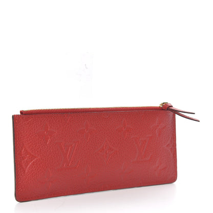 Louis Vuitton Empreinte Curieuse Wallet Zippered Insert Cherry 3 of 7