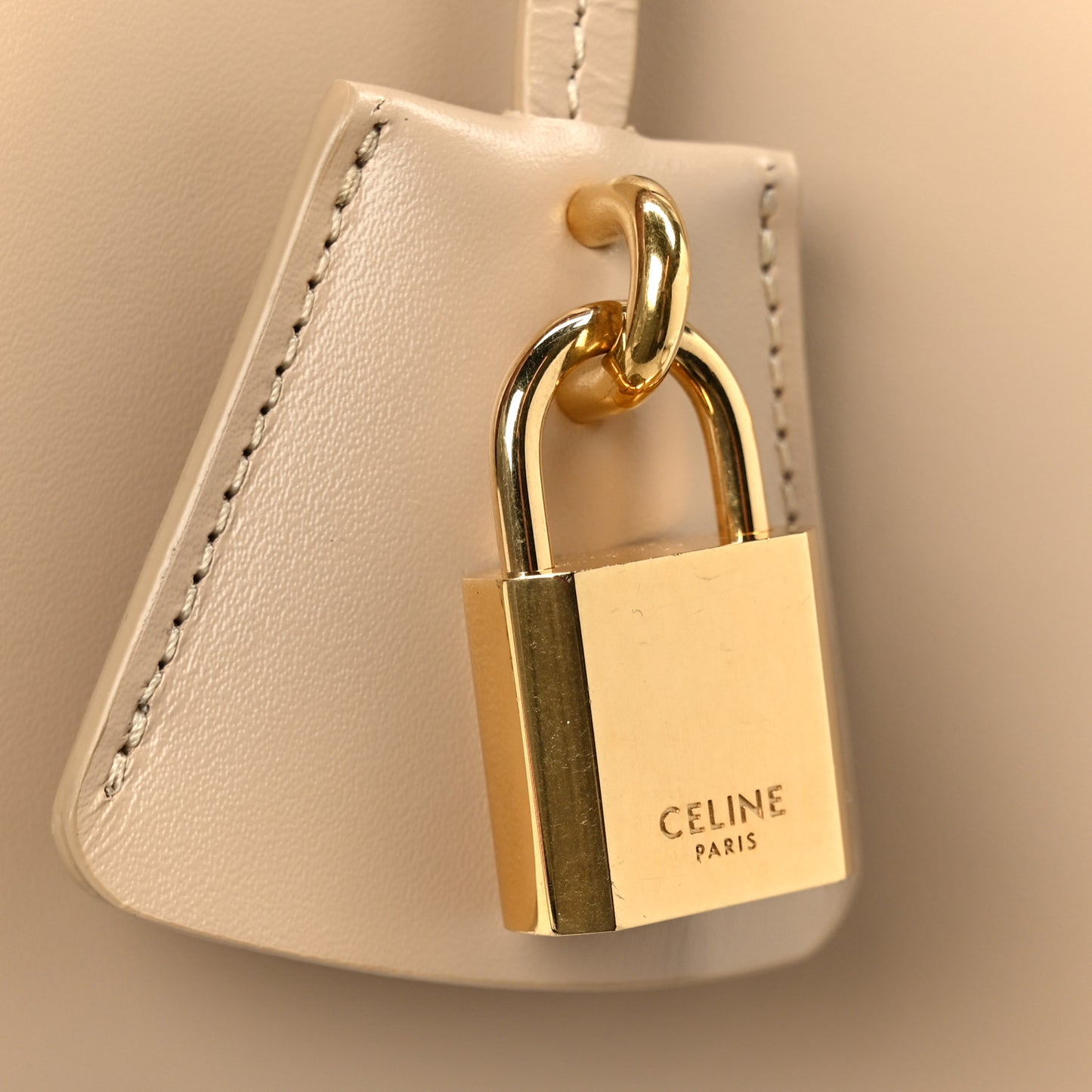 Satinated Calfskin Small 16 Top Handle Bag Nude
