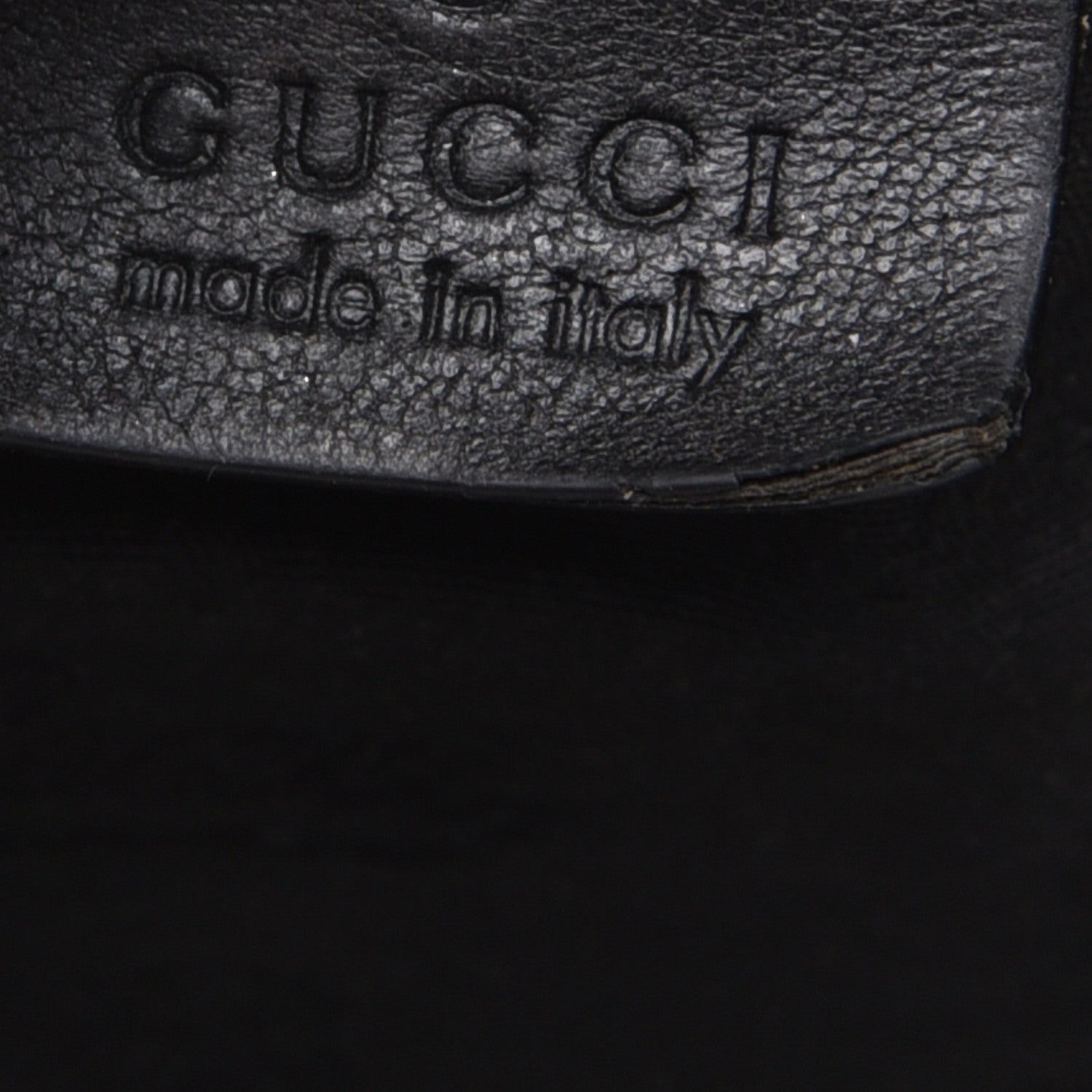 Gucci Guccissima Large New Ladies Web Hobo Black 6 of 9