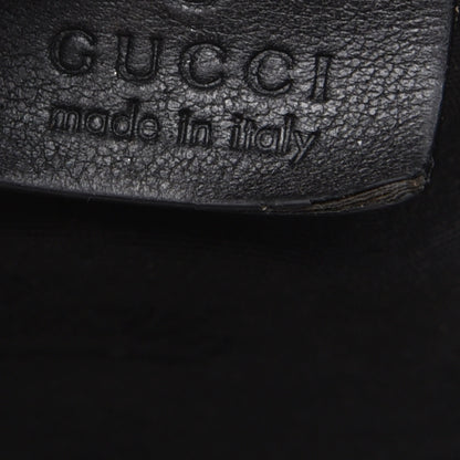Gucci Guccissima Large New Ladies Web Hobo Black 6 of 9