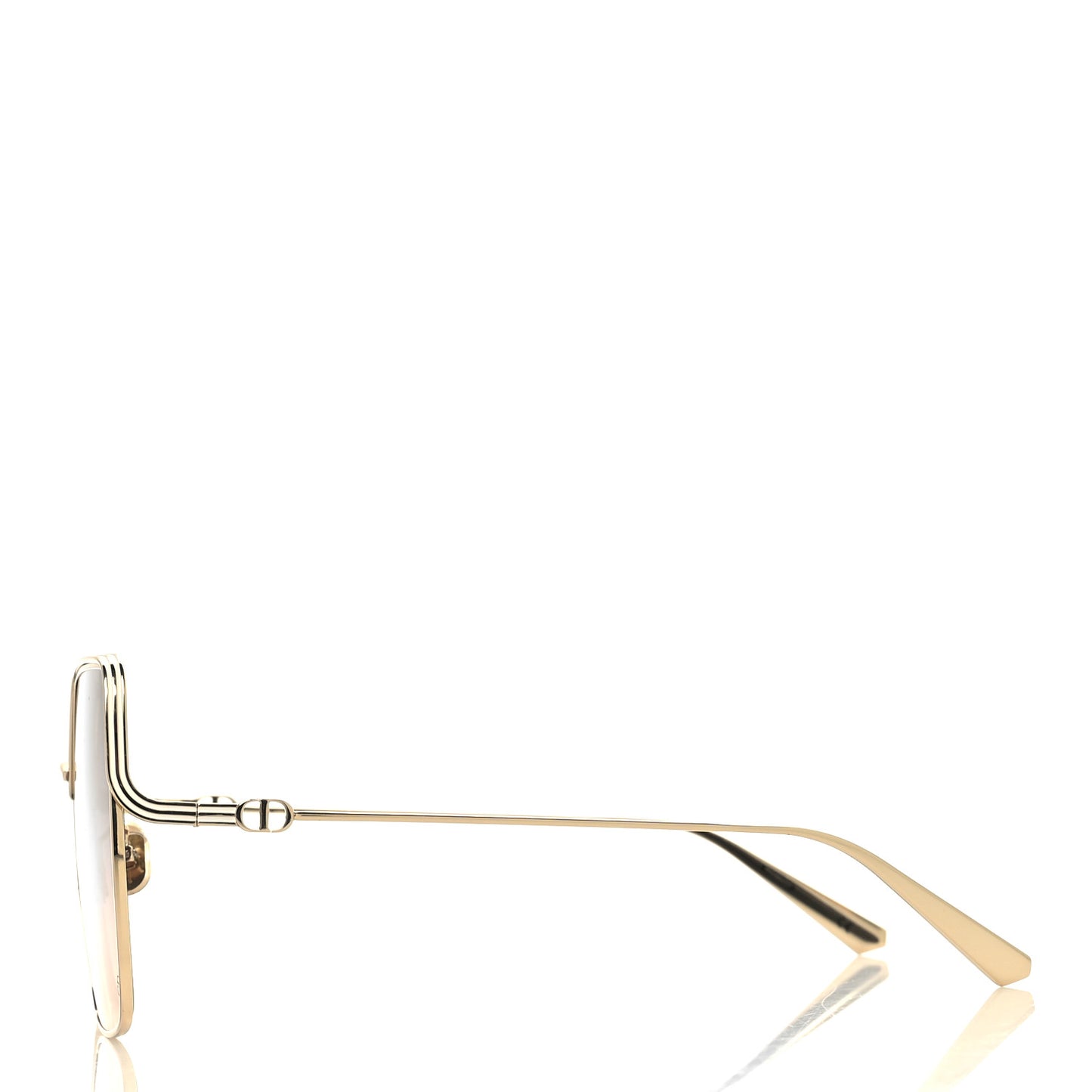 Metal EverDior Square Sunglasses Gold