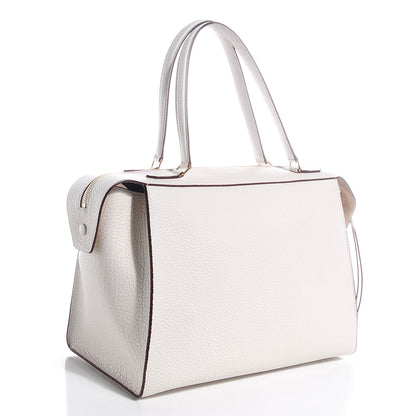 Celine Bullhide Calfskin Medium Ring Bag White 3 of 8