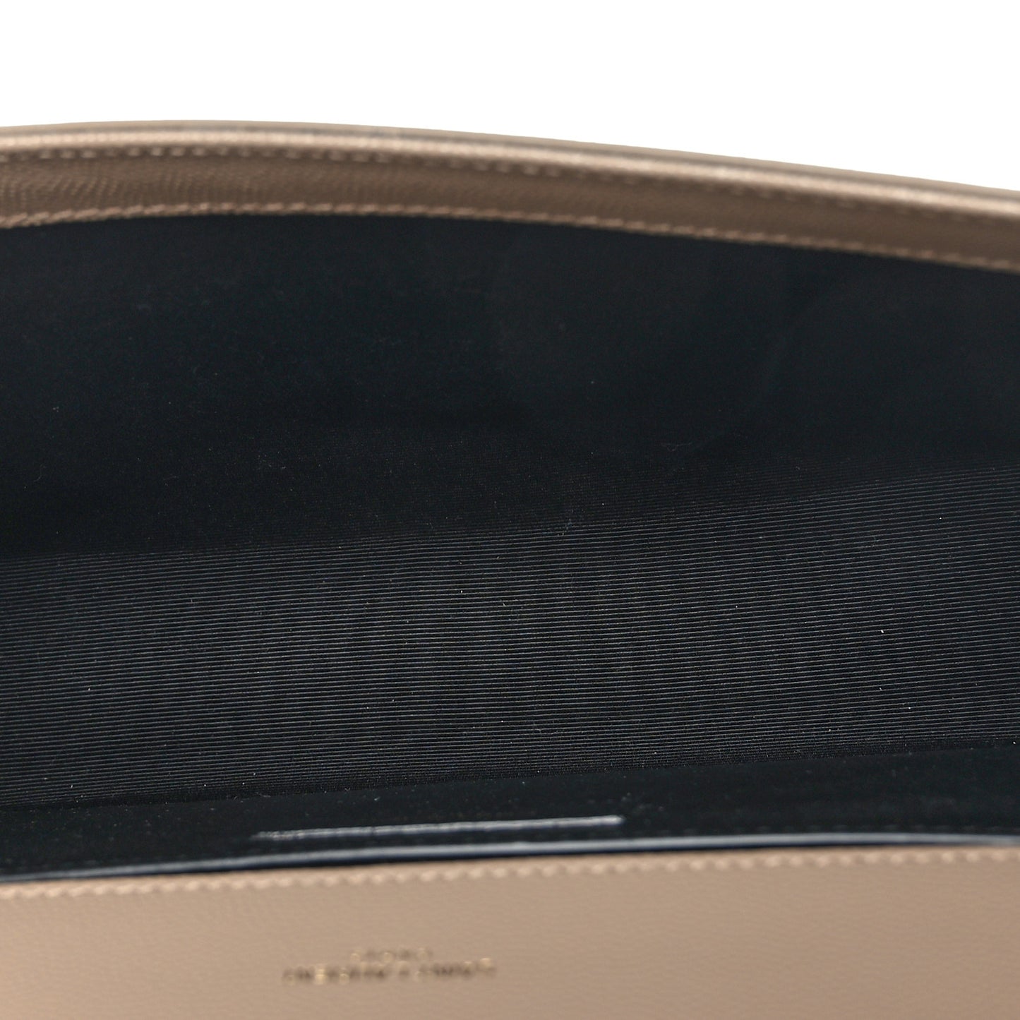 Grain De Poudre Medium Monogram Kate Satchel Dark Beige