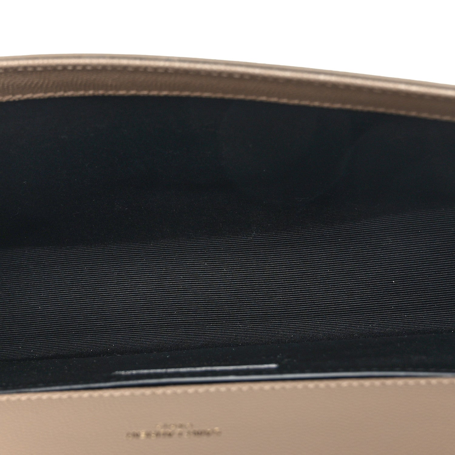 Saint Laurent Grain De Poudre Medium Monogram Kate Satchel Dark Beige 5 of 8