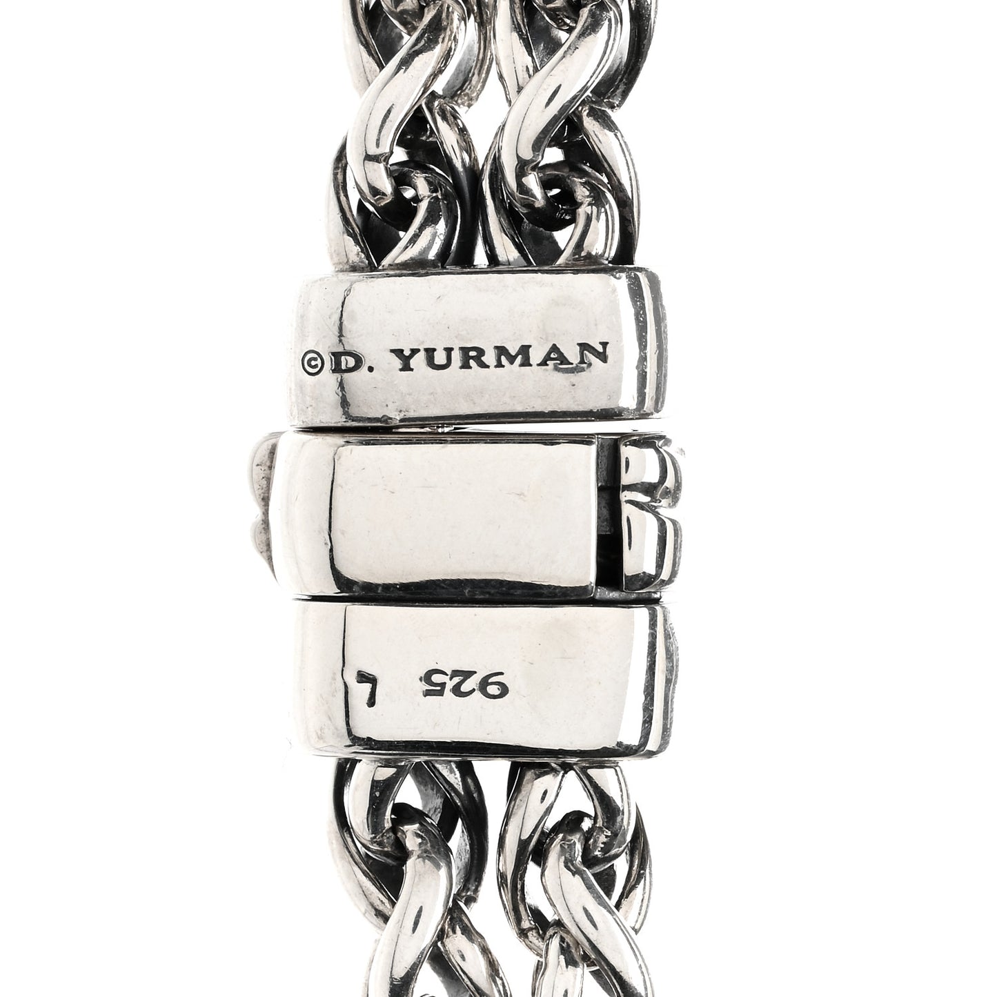 Sterling Silver Diamond 18mm Double Wheat Chain Necklace