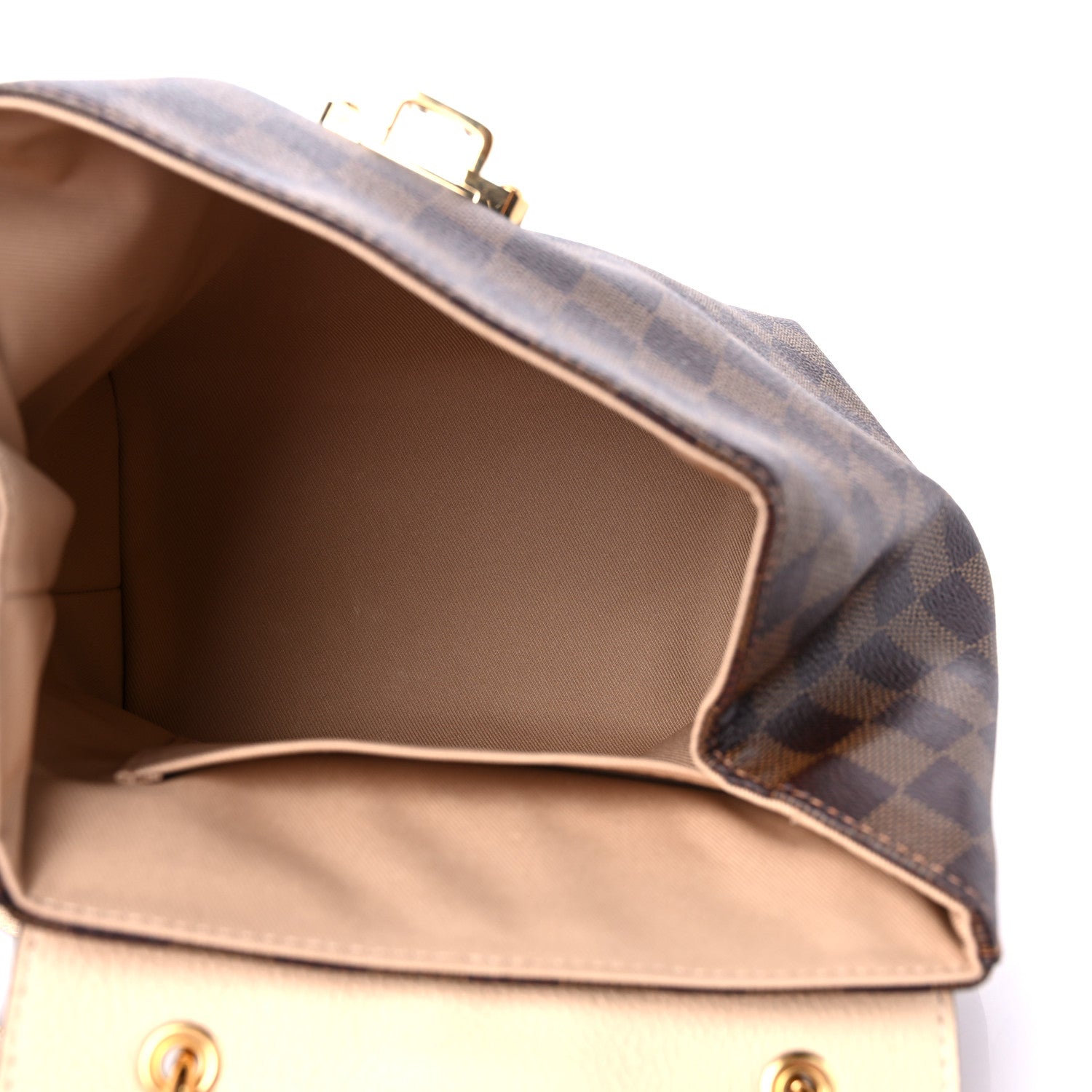 Louis Vuitton Damier Ebene Clapton Backpack Creme 5 of 9