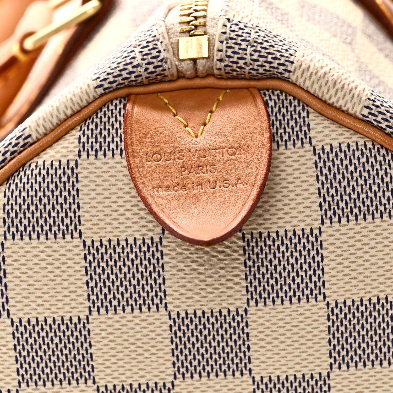 Louis Vuitton Damier Azur Speedy 30 6 of 9