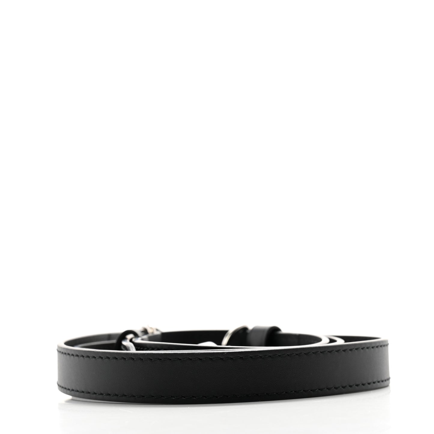 Calfskin 20mm Adjustable Shoulder Strap Black