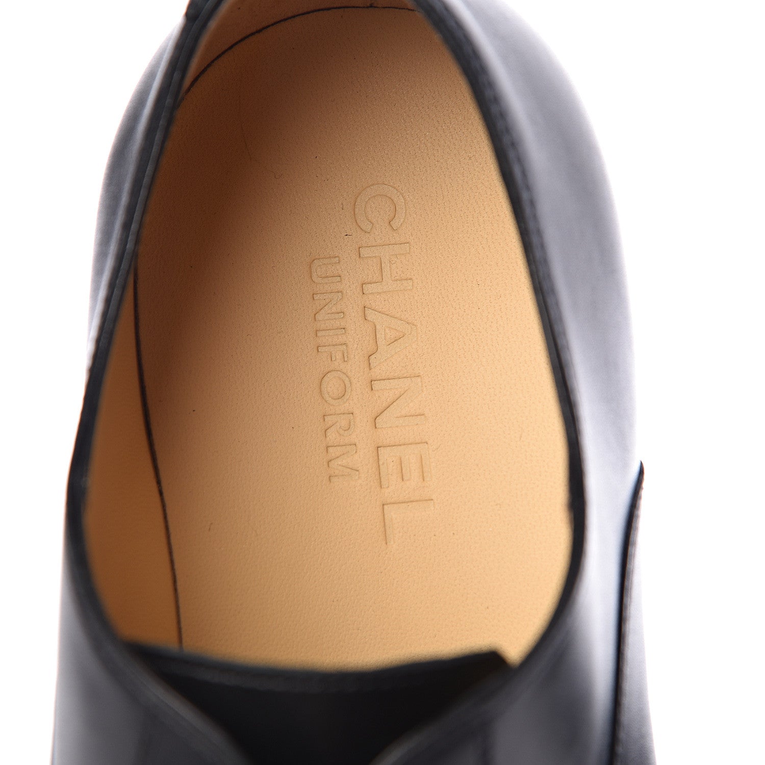 Chanel Calfskin Mens Loafers 41 Black 6 of 10
