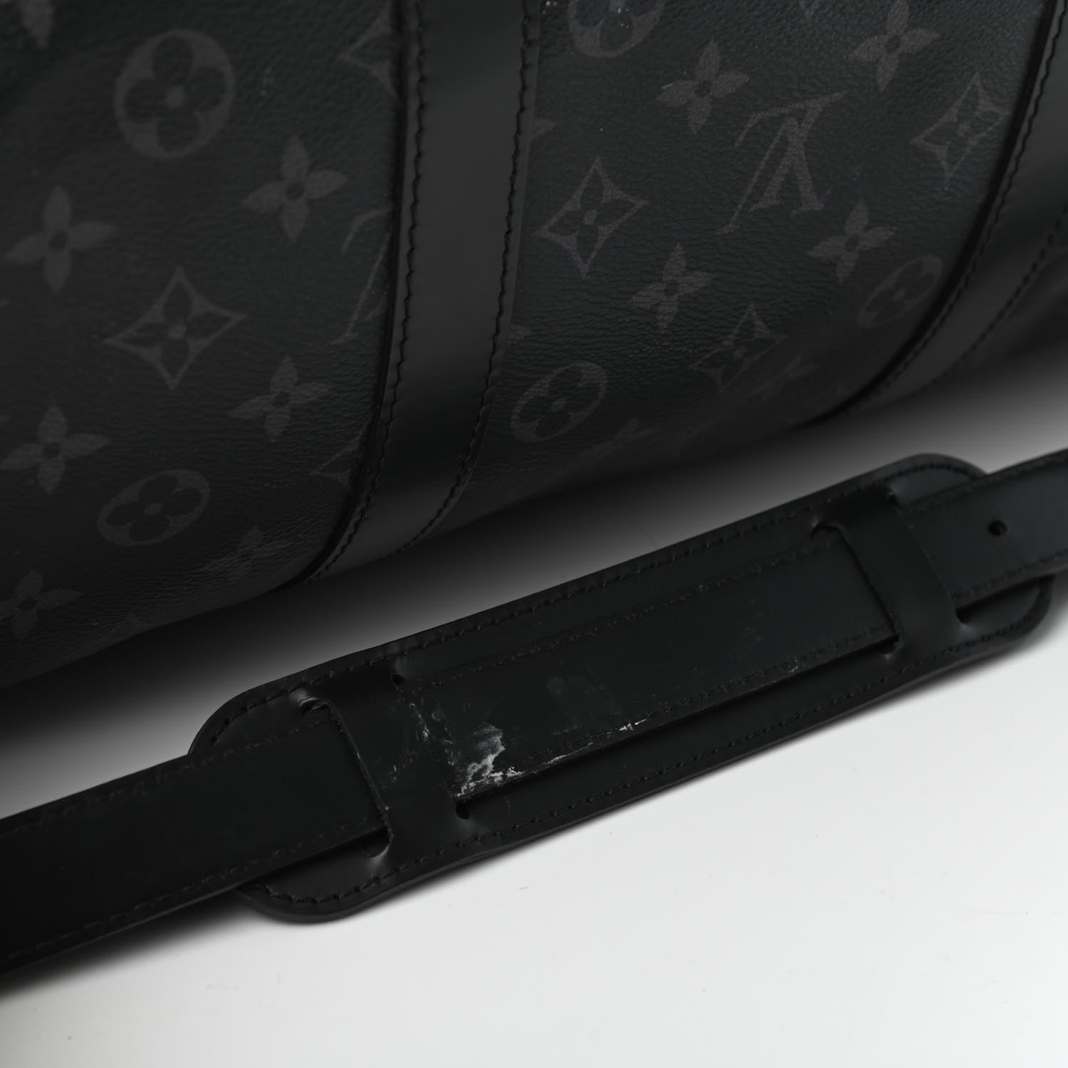 Louis Vuitton Monogram Eclipse Keepall Bandouliere 55 8 of 15