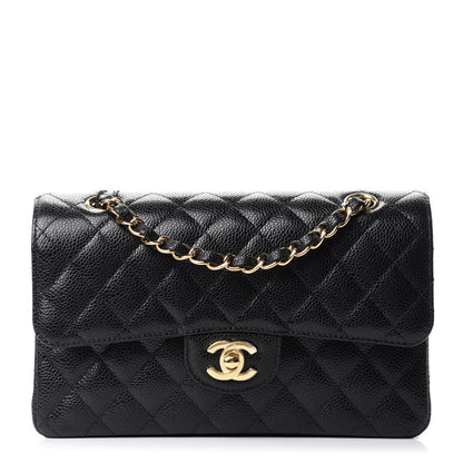 Chanel Caviar Quilted Small Double Flap Black 1 of 11