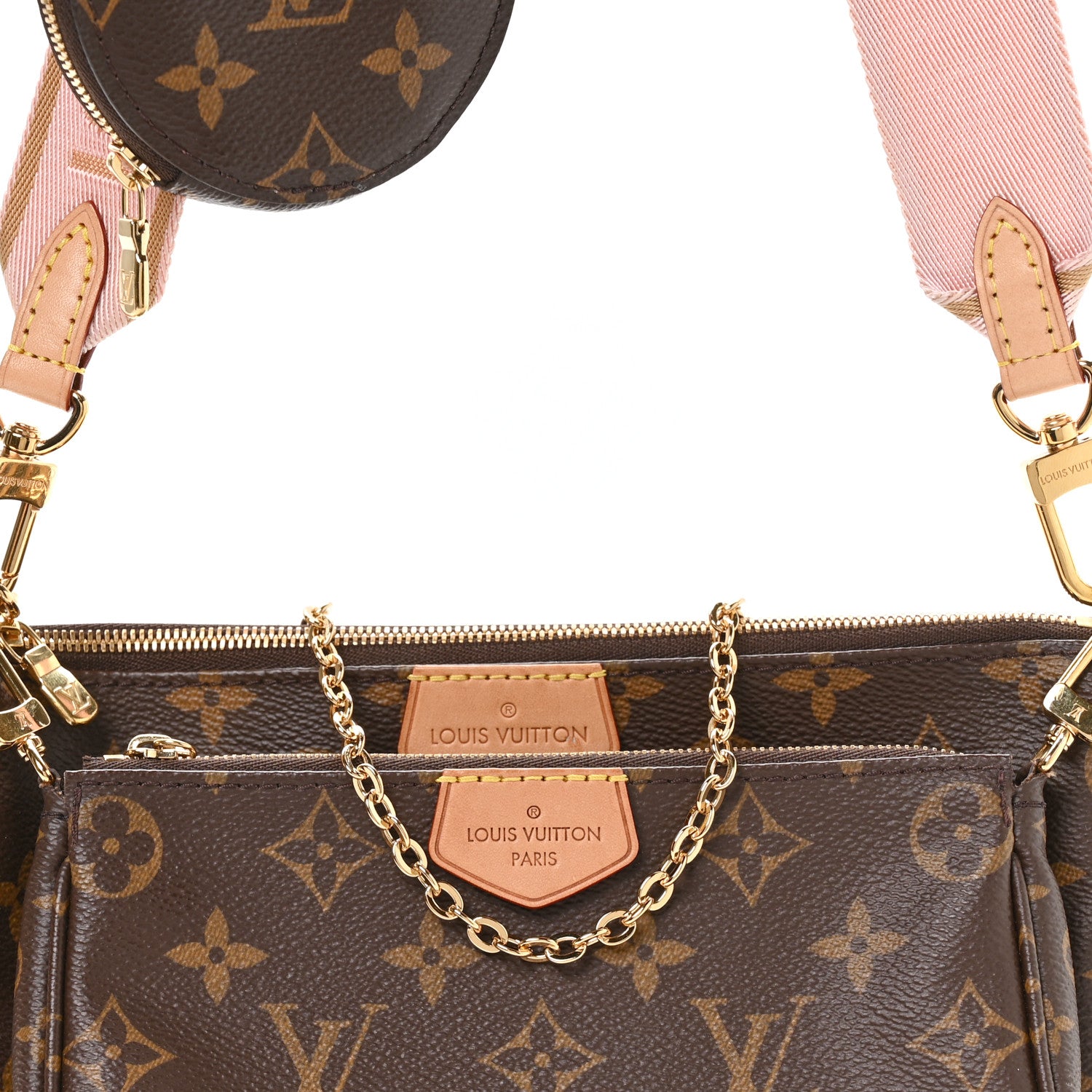 Louis Vuitton Monogram Multi Pochette Accessories Rose Clair 7 of 9