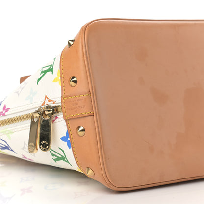 Louis Vuitton Monogram Multicolor Alma White 8 of 15