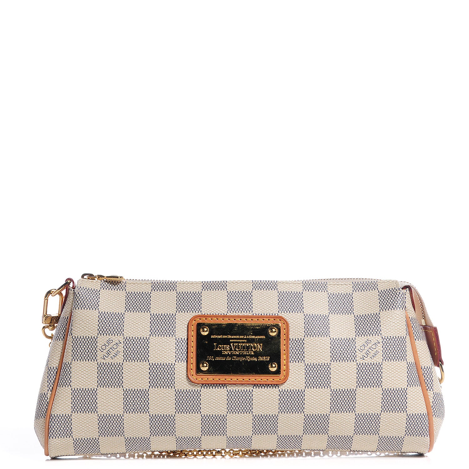 Louis Vuitton Damier Azur Eva Clutch 1 of 8