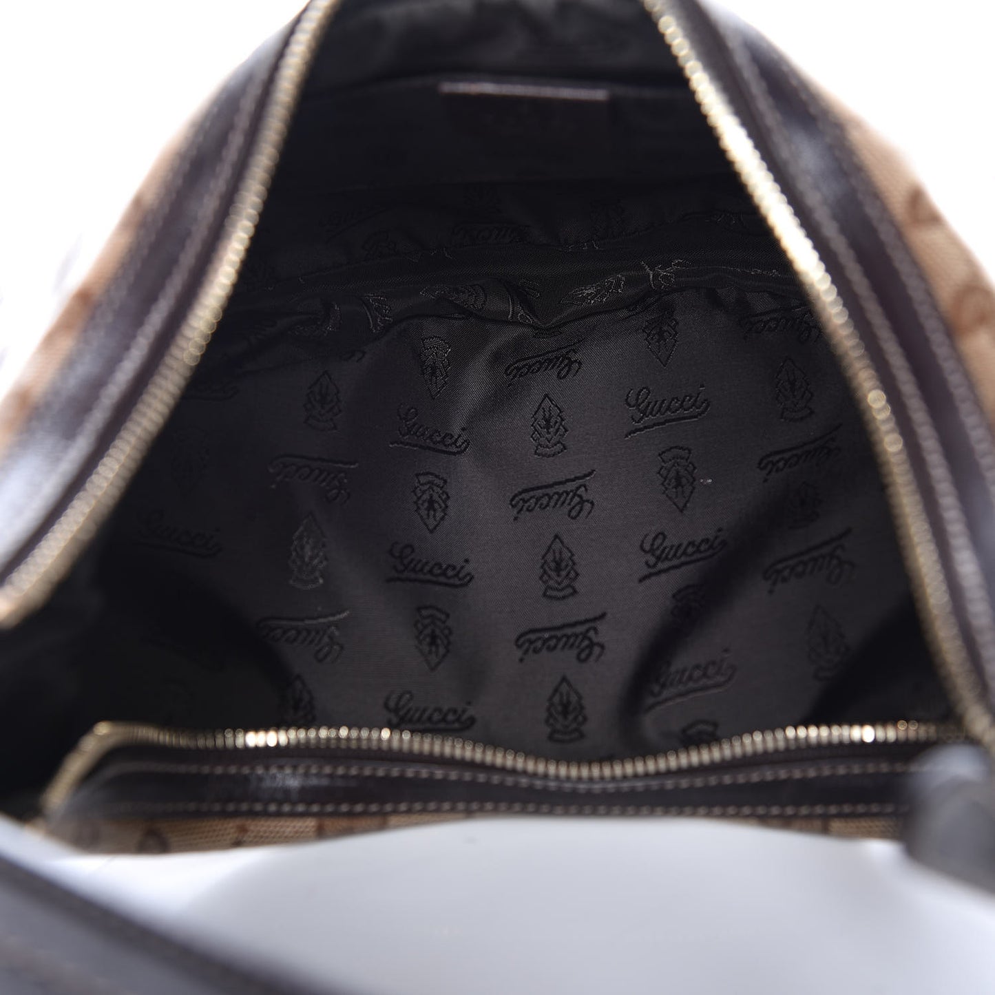 Crystal Monogram Duchessa Mini Hobo Brown