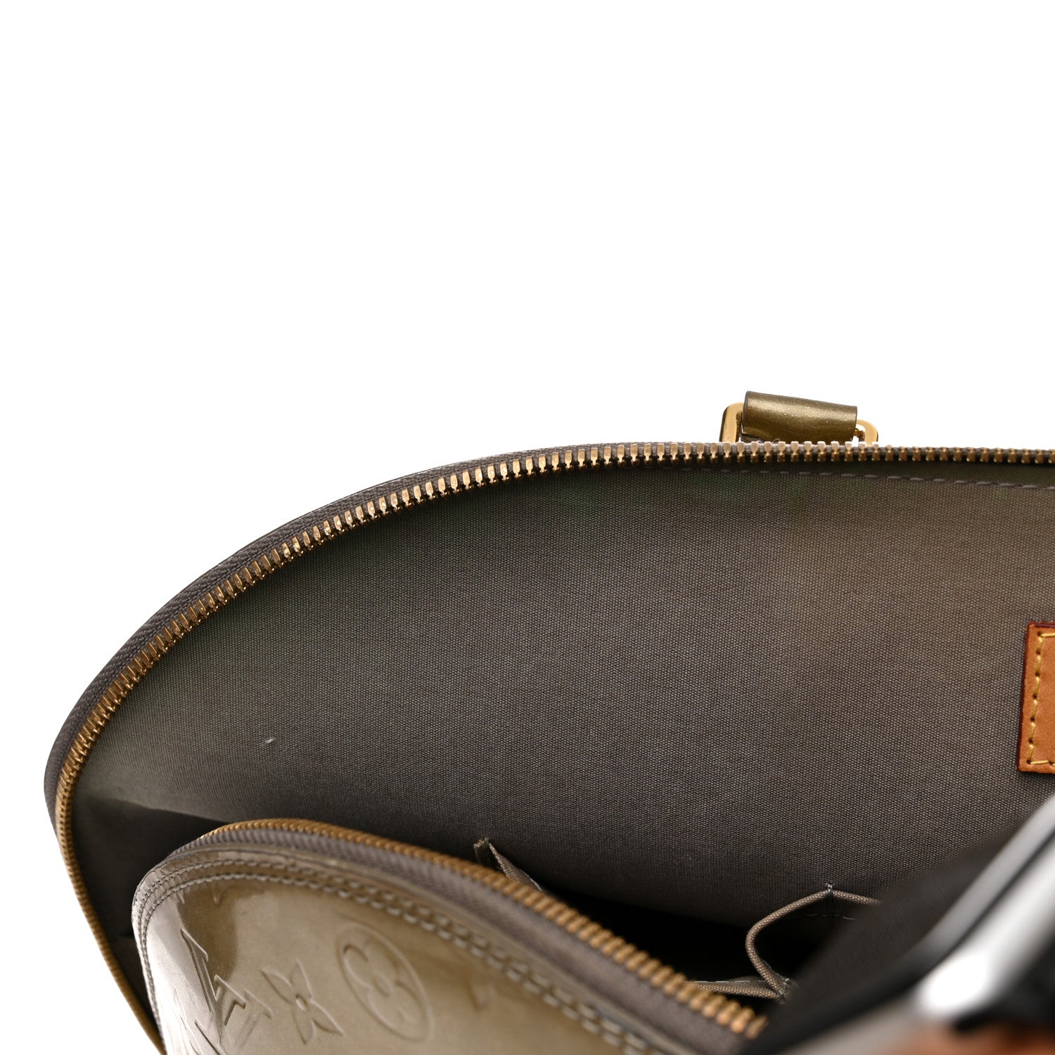 Louis Vuitton Vernis Alma GM Givre 16 of 17