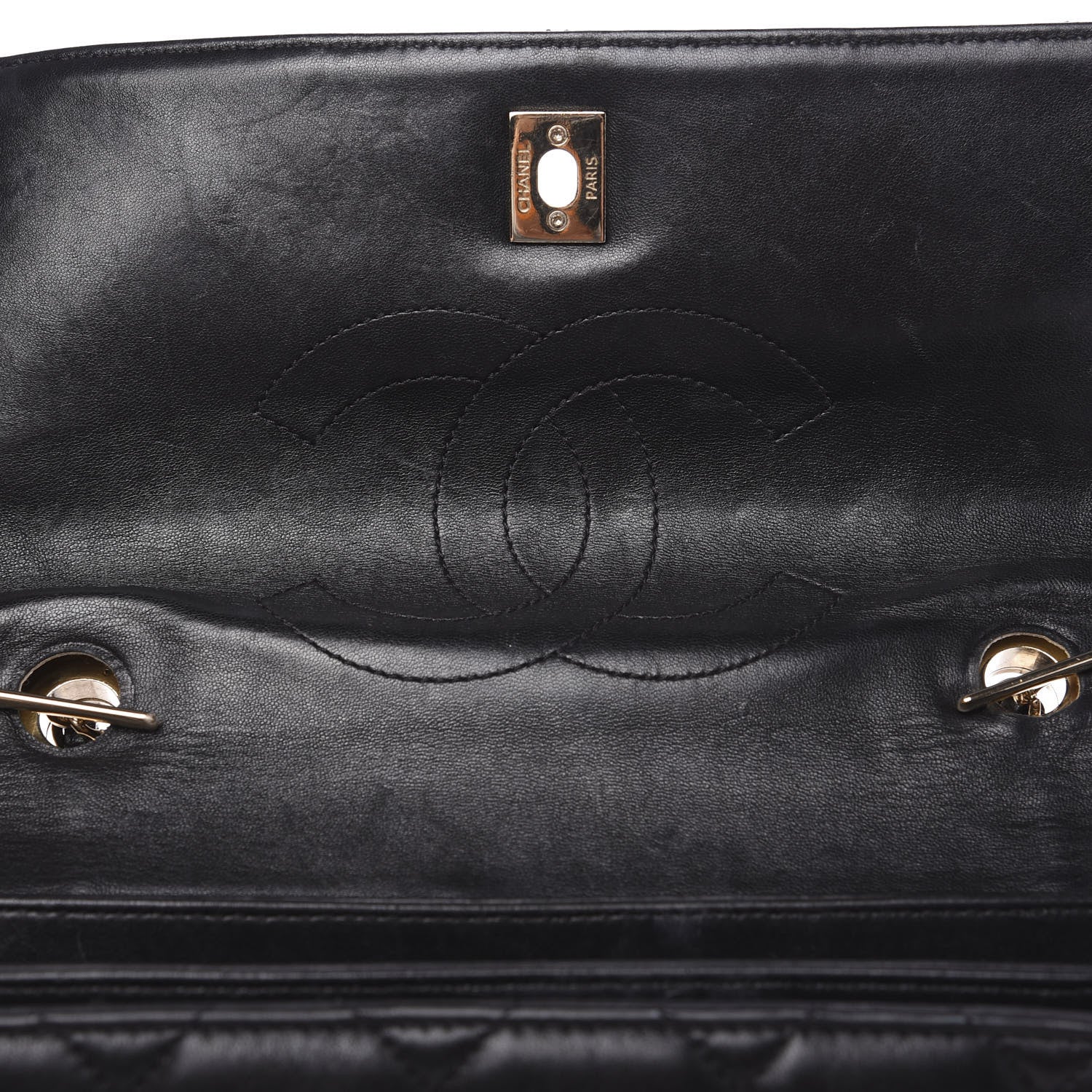 Chanel Lambskin Quilted Medium Trendy CC Flap Dual Handle Bag Black 18 of 20