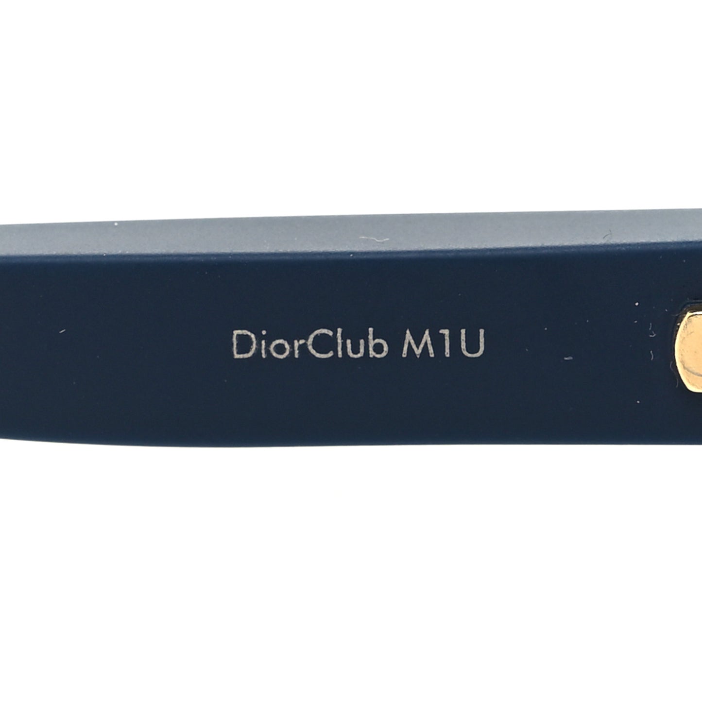 Geometric Diorclub M1U Mask Sunglasses Matte Blue