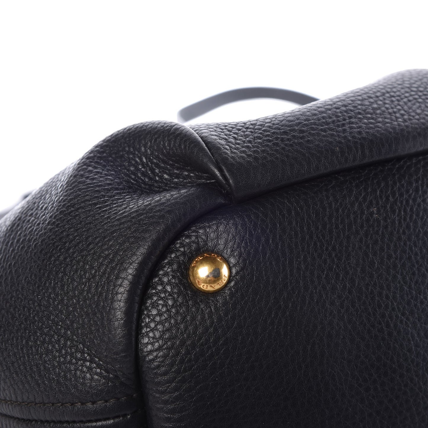 Vitello Daino Tote Black