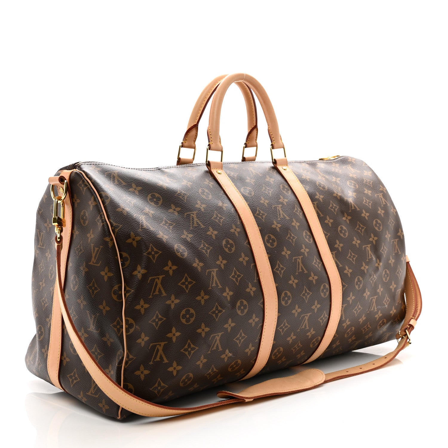 Louis Vuitton Monogram Keepall Bandouliere 55 2 of 10