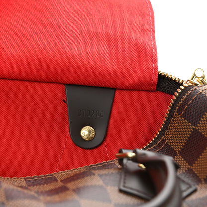 Louis Vuitton Damier Ebene Speedy Bandouliere 25 7 of 11