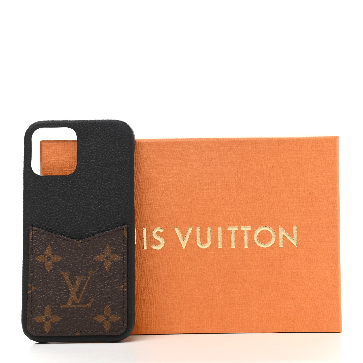 Louis Vuitton Monogram iPhone 12/12 Pro Bumper Black 11 of 11
