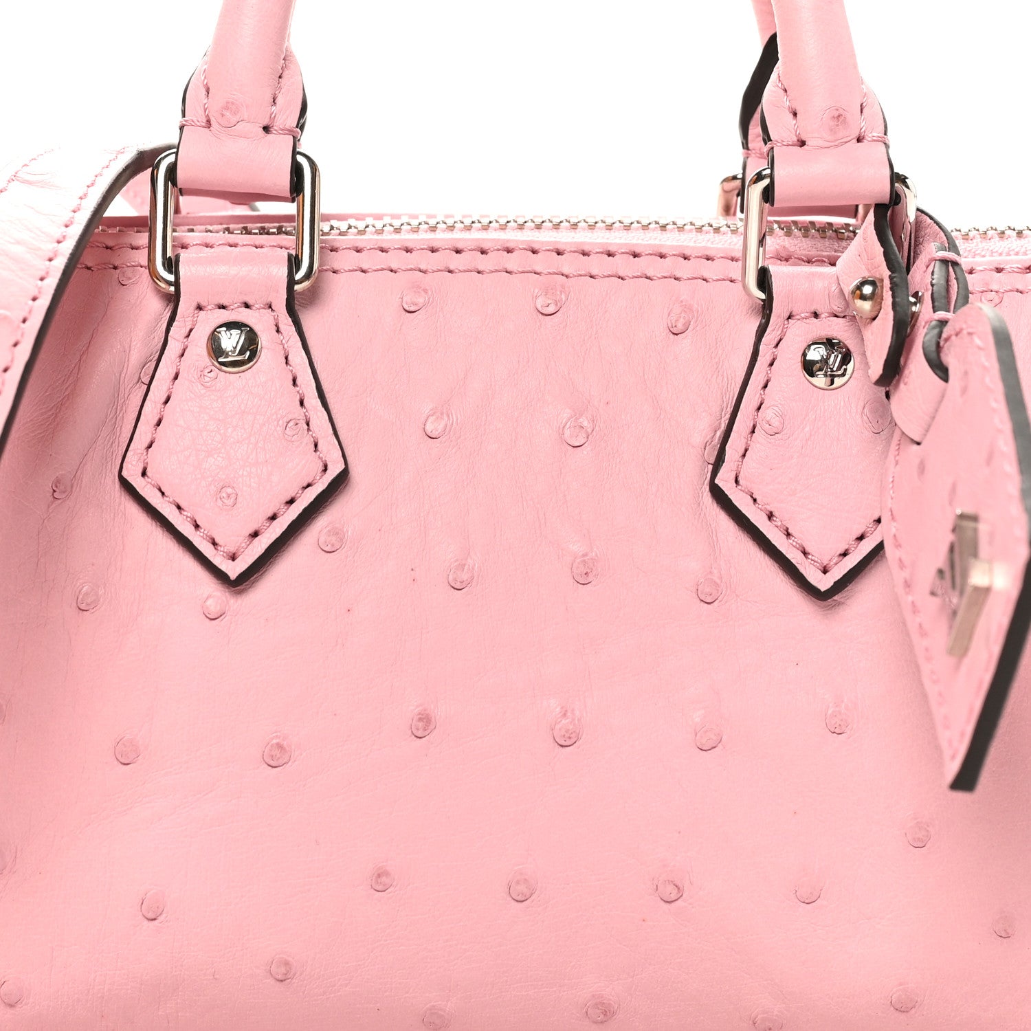 Louis Vuitton Ostrich Speedy   Pink 7 of 10