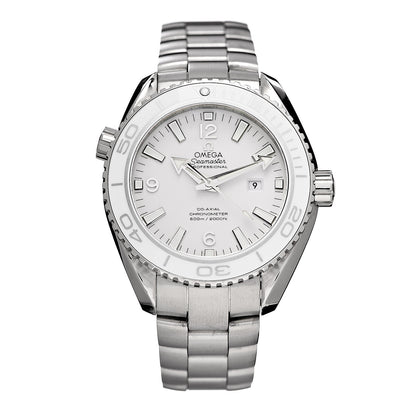 Omega Stainless Steel 37mm Seamaster Planet Ocean Automatic Watch White 232.30.38.20.04.001 1 of 7