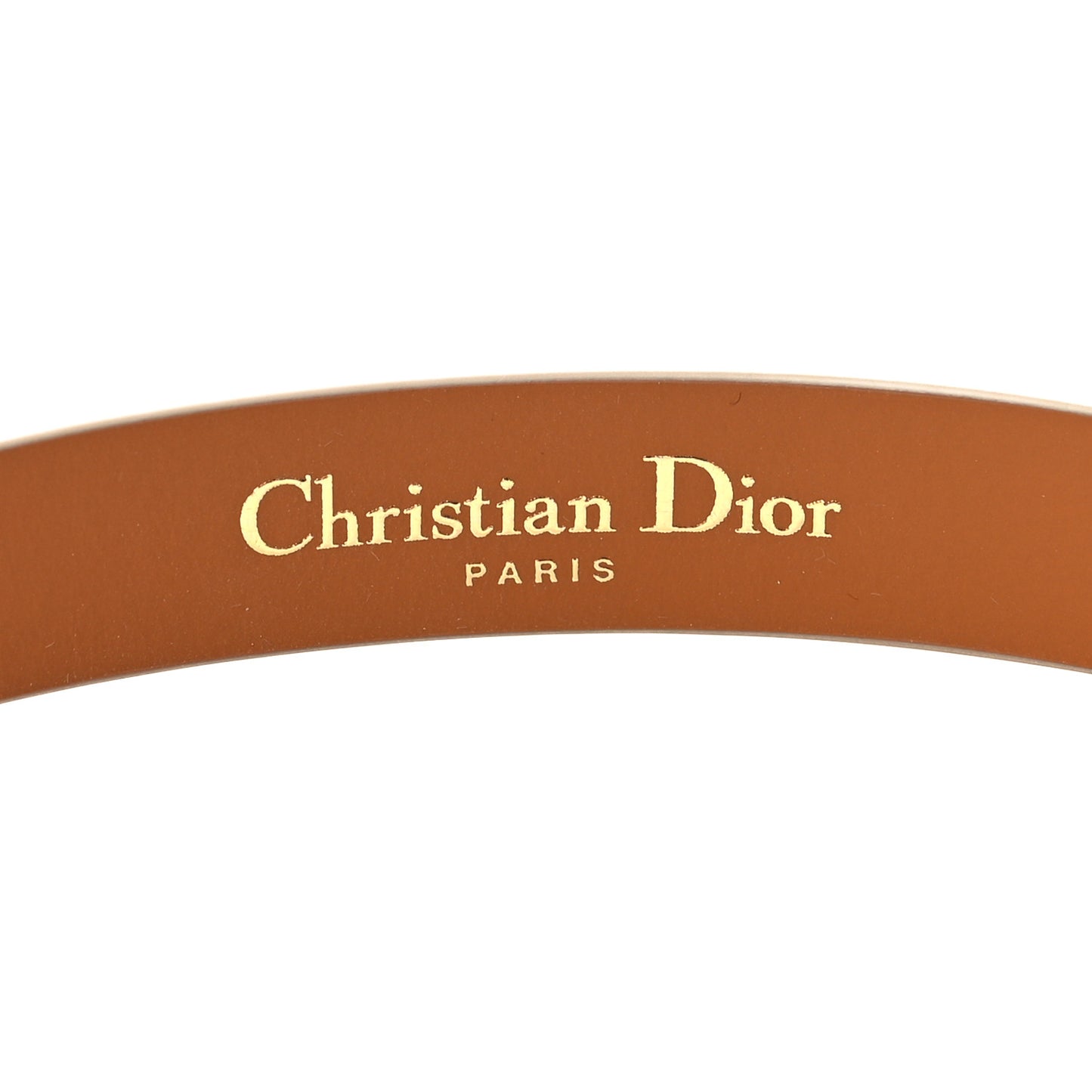 Calfskin 30 Montaigne Double Bracelet M Beige