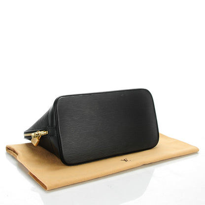 Louis Vuitton Epi Alma PM Black 4 of 7