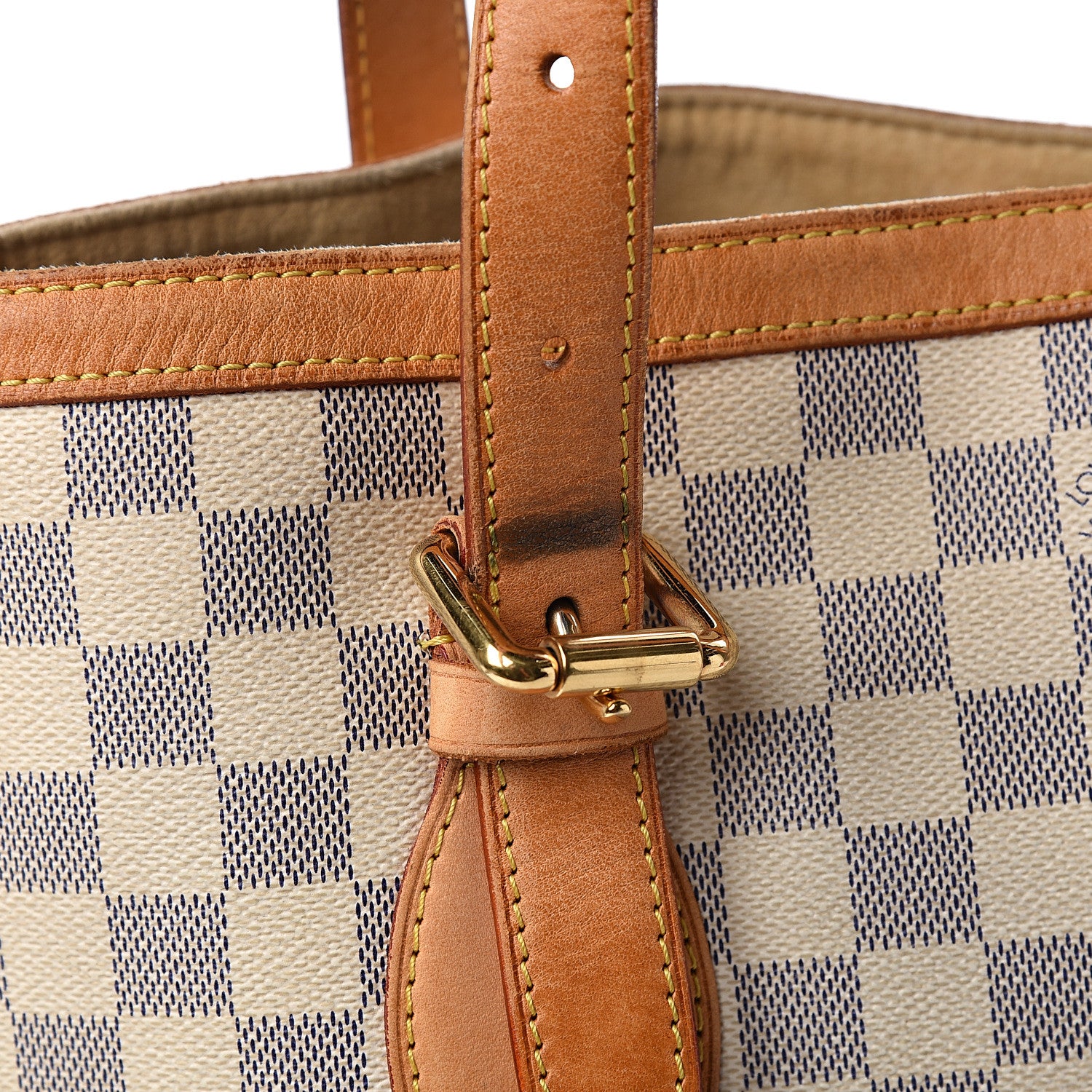 Louis Vuitton Damier Azur Hampstead MM 10 of 17