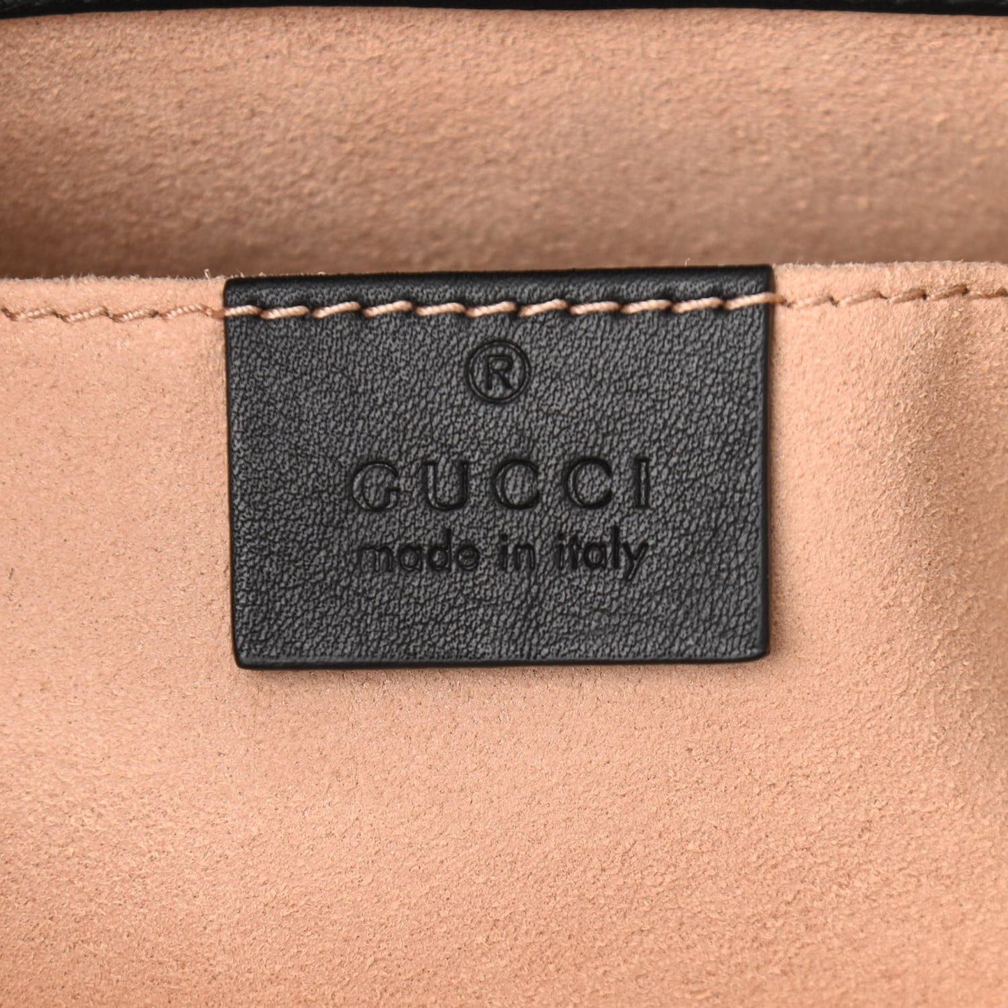 Guccissima Small Padlock Tote Black