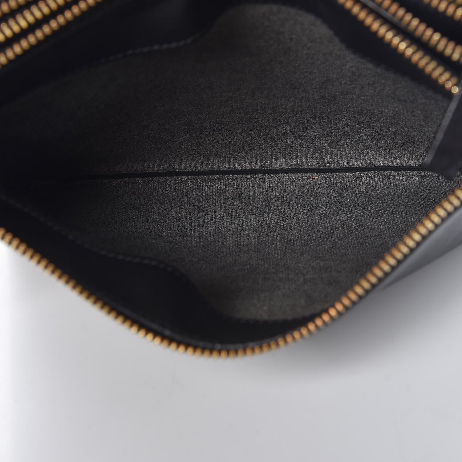 Celine Lambskin Small Trio Crossbody Bag Black 7 of 12
