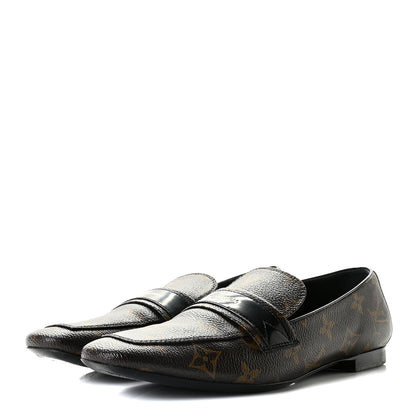 Louis Vuitton Monogram Upper Case Flat Loafer 37.5 3 of 14