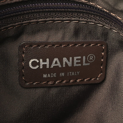Chanel Nylon Travel Crossbody Bag Brown 6 of 11