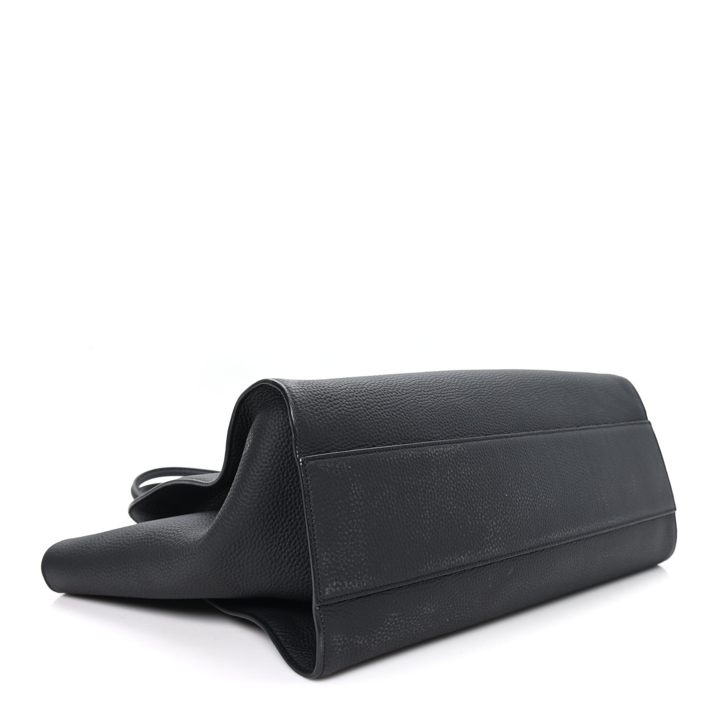Matte Grained Calfskin Marlo 17 Black