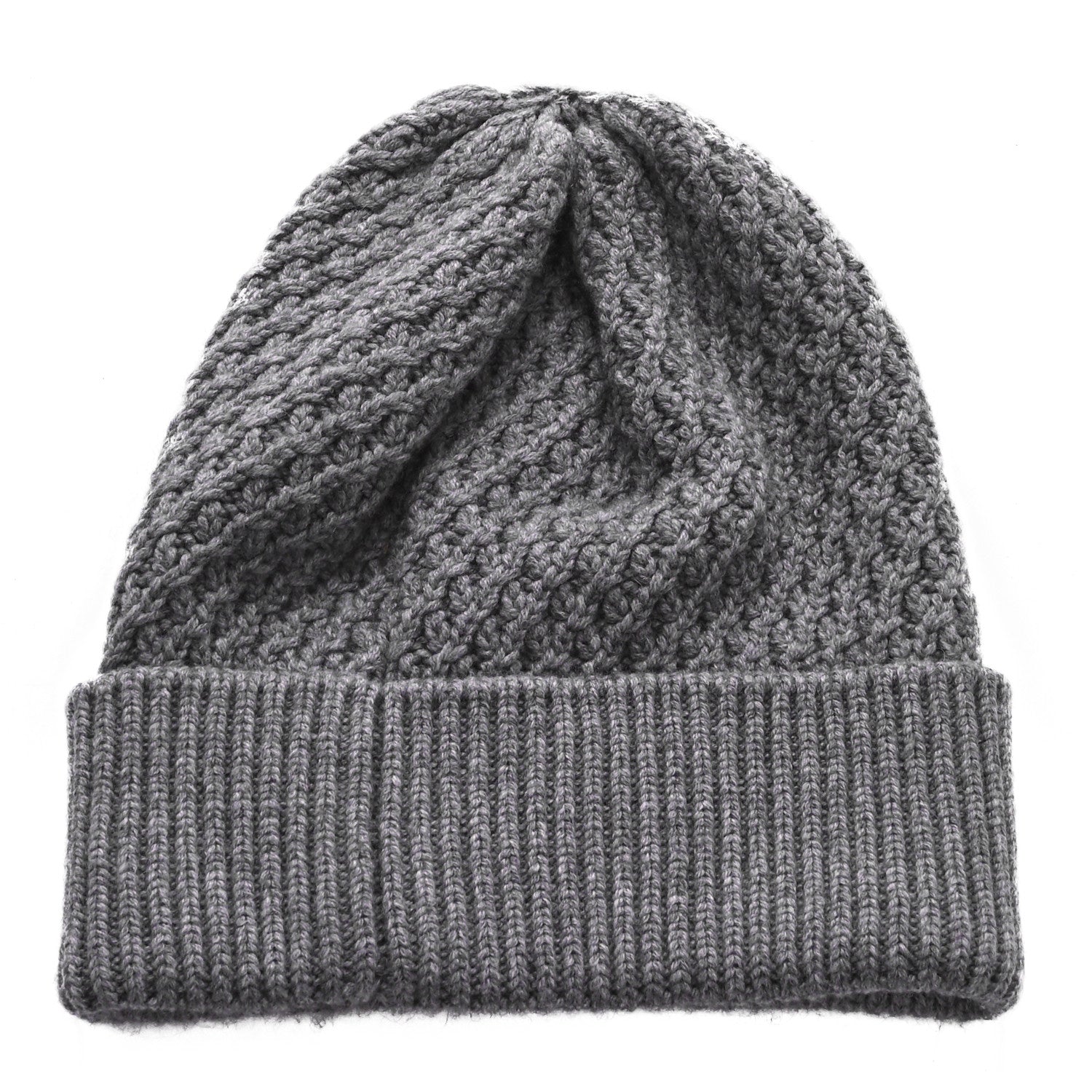 Chanel Cashmere CC Beanie Hat Grey 3 of 5
