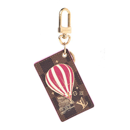 Louis Vuitton Damier Ebene Illustre Air Balloon Bag Charm Grenade 1 of 3