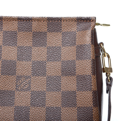 Louis Vuitton Damier Ebene Trousse Make Up Bag Pochette 7 of 10
