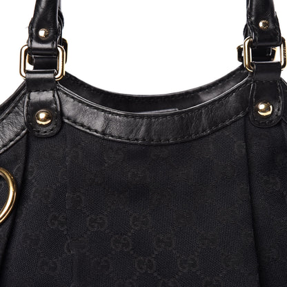 Gucci Monogram Medium Sukey Black 10 of 12