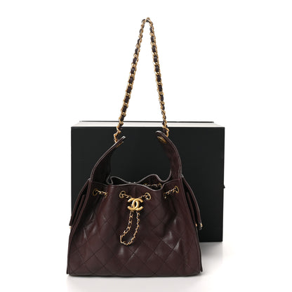 Chanel Caviar Quilted Small Chanel 25 Handbag Dark Brown 11 of 11