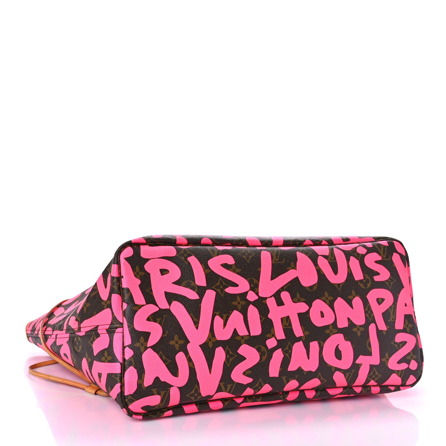 Louis Vuitton Monogram Graffiti Neverfull GM Fuchsia 4 of 9