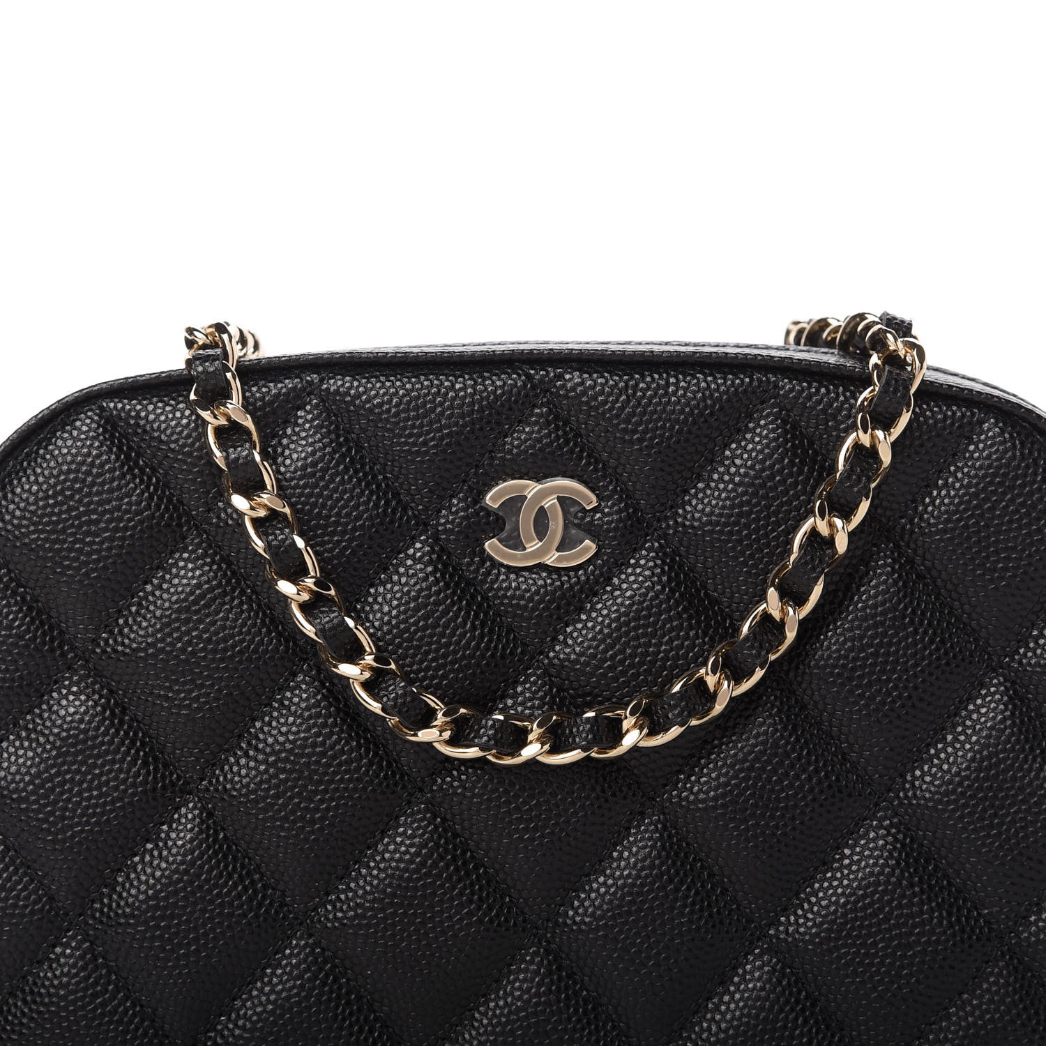 Chanel Caviar Quilted Vanity With Chain Black 10 of 12
