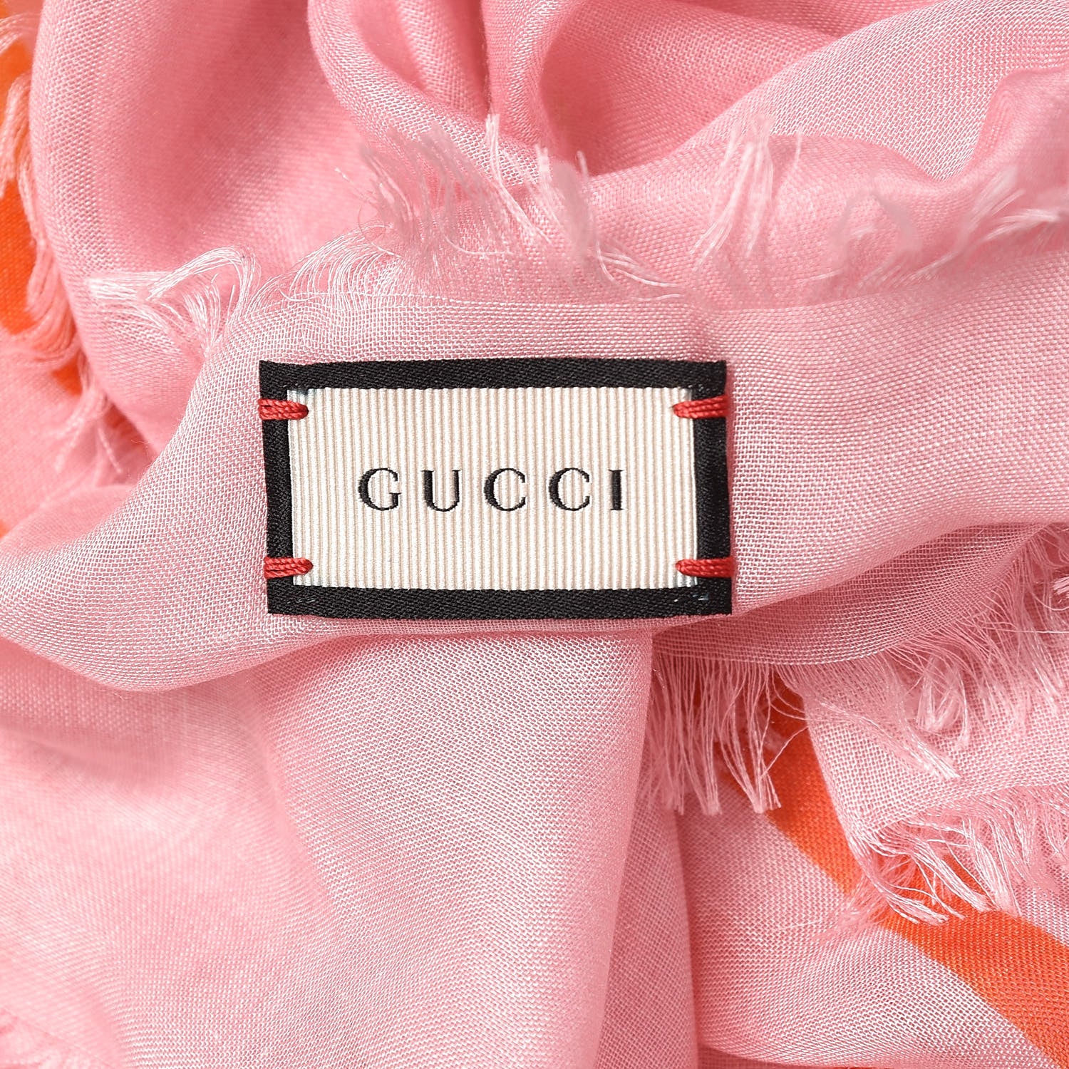 Gucci Modal Silk Black Sun Shawl Roseate Grey 5 of 5