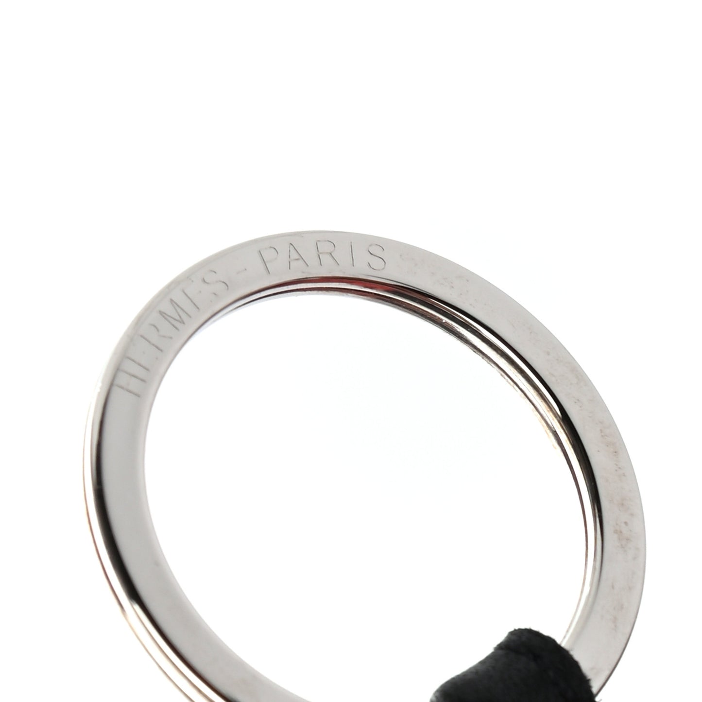 Lambskin Carmen Uno-Dos Key Holder Black Rose Jaipur